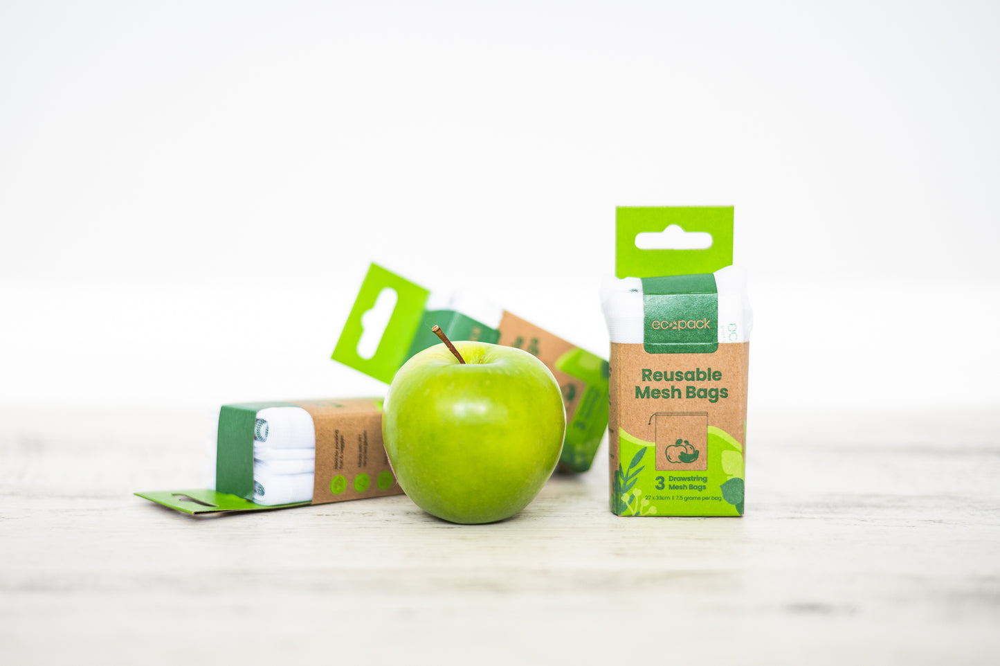 Reusable produce bags - set of 3